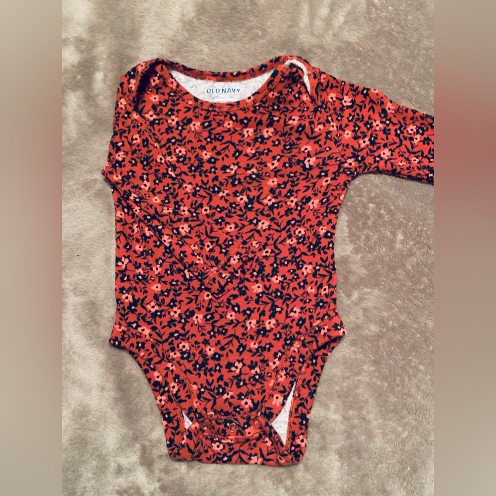 Floral onesie
